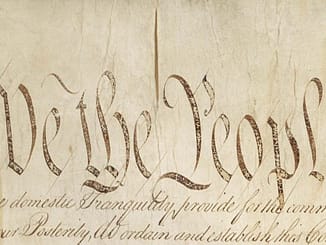 "We the People" from U.S. Constitution