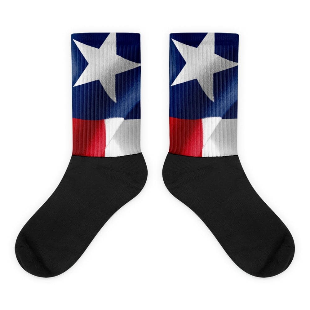 Texas Flag Socks