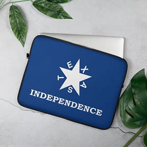 Texas Independence Laptop Sleeve